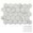 Contempo Blue-Honed-2 Inch Hexagon