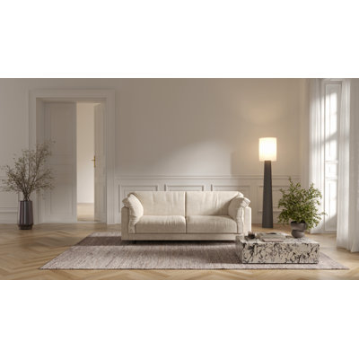 Alazae 3 Seater Chenille Sofa