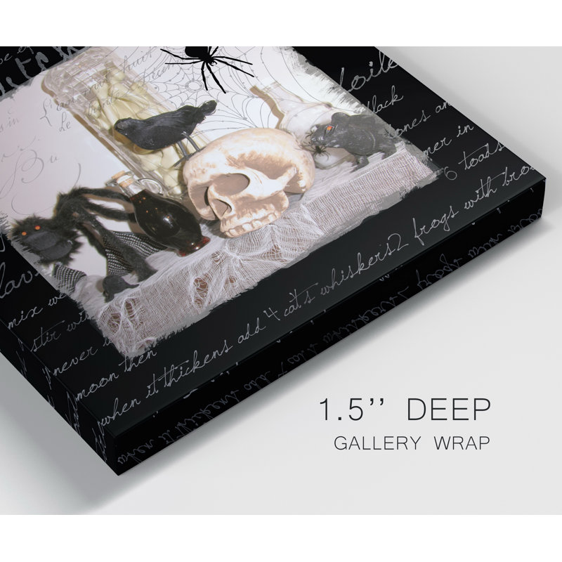 Witch's Brew - impression sur toile tendue, H 16 po x l 16 po x P 1 po
