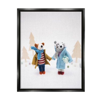 Cadeaux de vacances d'hiver «Couple de chiens» par Lemon & Sugar