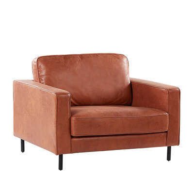 Kinard Faux Leather Armchair