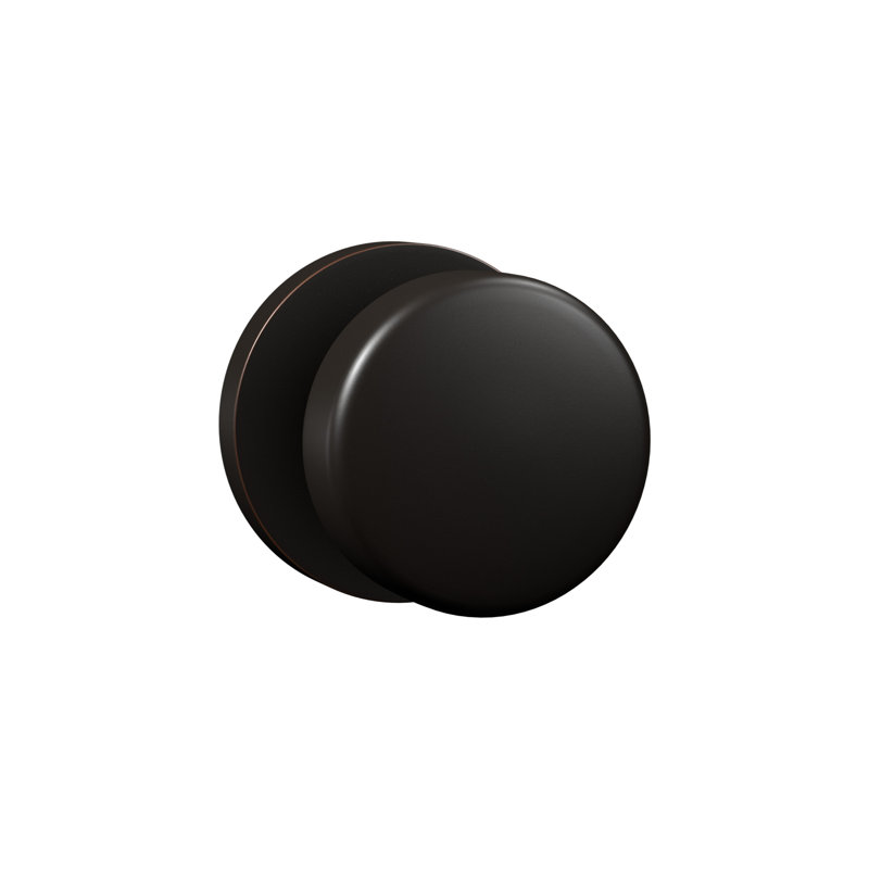 Bravura 936-6 Nashville Dummy Knob on Round Contemporary Rose in Oil Rubbed Bronze, Oil Rubbed Bronze, Round