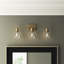 Catalina 3 Light Transparent Dimmable Vanity Light-1001676315