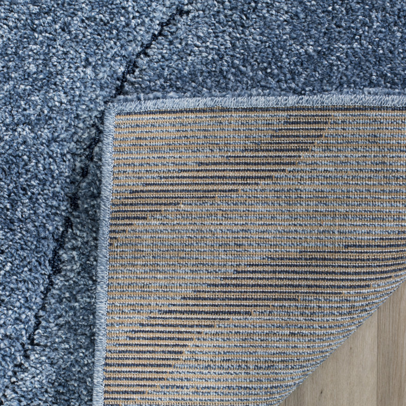 Tapis bleu Ashal, Tapis de couloir 2 pi 3 po x 7 pi