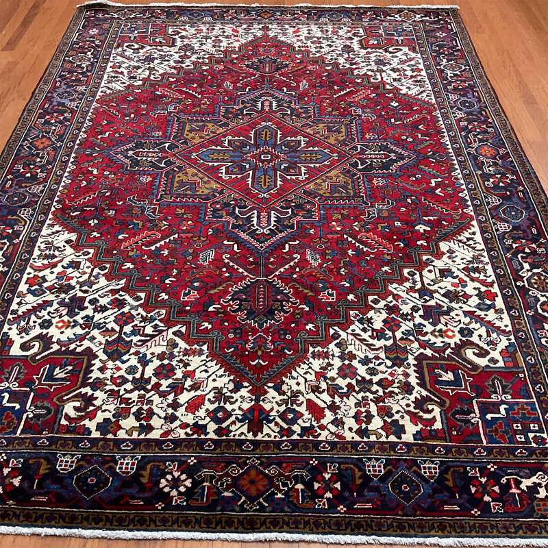 Tapis rectangulaire en laine