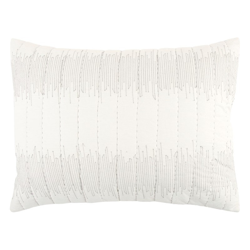 Seismic Riff Cotton Striped Sham, Standard Sham