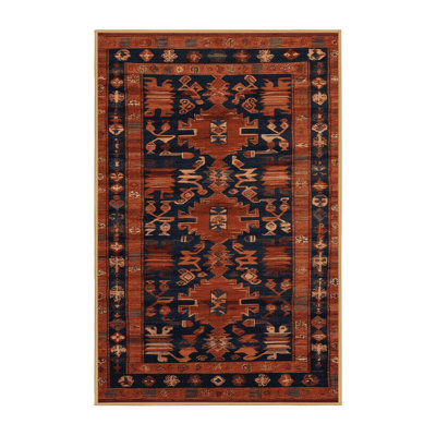 Machine Washable Turkish Brown Area Rug