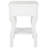 Elegant Desirat 24'' W Nightstand – Modern Curve Wooden Leg, Ring Pull & Functional Bedside Storage-547418197
