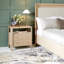 Marbleized Hand Tufted Abstract Area Rug-734809347