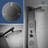 45" Shower Panel with Fixed Shower Head