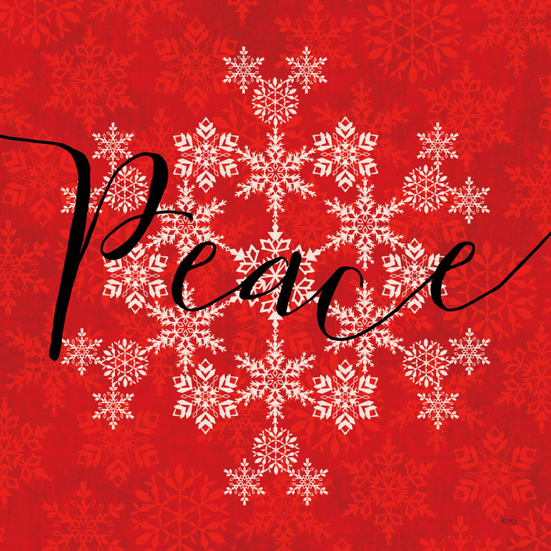 Holiday Charms III - Wrapped Canvas Print, 30cm H x 30cm W x 3.8cm D