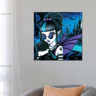 Amelia 1 Piece Wrapped Canvas Wall Art