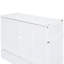 Lit double en blanc avec raccordement et grande armoire avec tiroir de rangement-121098477-121098478