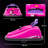 12V Toddler Bumper Car With Remote Control, 360° Rotation Kids Electric Ride-On Toy, Twins Motor, Colorful LED Lights, 3 Songs, Pink-125363968