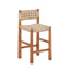 Tabourets de bar d'extérieur Breezia Bohemian Coastal-125320503-125320504
