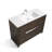 Netter 48 " W Freestanding Standard Free Standing Single Double With Solid Surface Top