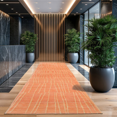 Tapis de couloir tibétain Salmon
