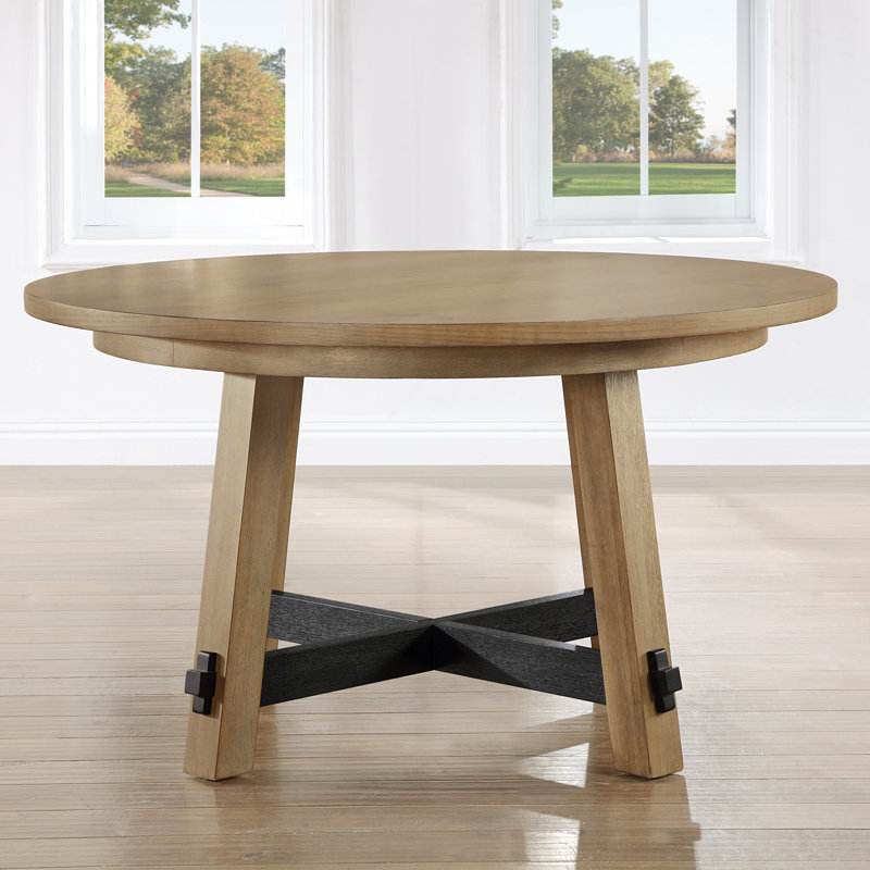 Ensemble repas pour 4 personnes Rickye, 5 pièces: table, 4 chaises, Brun, Gris