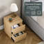 Cunha 29.5cm W Manufactured Wood Bedside Table-1596967423