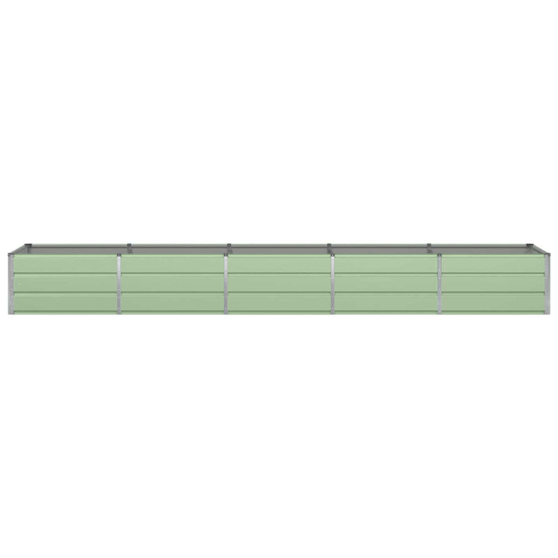  Planter 400 X 80 X 45 Cm Steel, Green