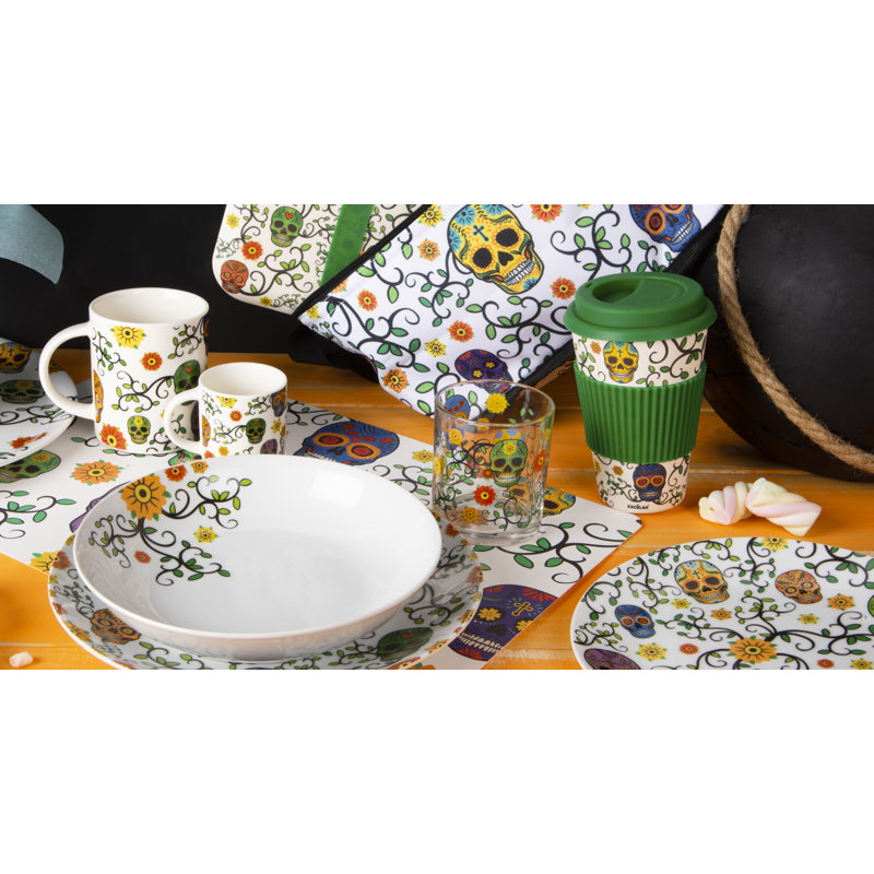 Calavera Piece Dinnerware Set - Service for 6