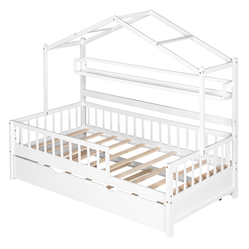 Hagarville Daybed, White, Twin