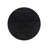 5 Piece Dining Room Set Consists of a Round Table with Pedestal and 4 Black Polyester Fabric Upholstered Chairs, Sand Blasted Black-804997270-802612579
