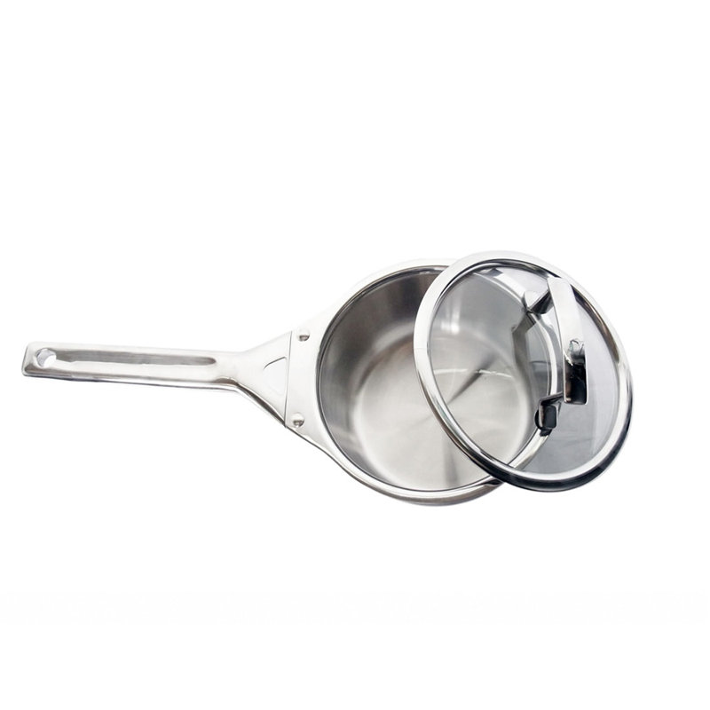 True Induction Gourmet 2.5-L. Stainless Steel Saucepan