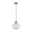 Elm Bell-Shaped 1-Light Glass Pendant