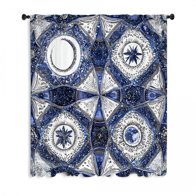 Rideaux, voilages et voilages Cosmic - 1 panneau
