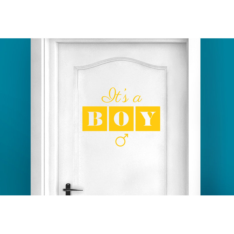 Wall Decal, Dark Yellow