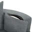 Chaise pivotante ronde avec coussins amovibles-465924833