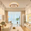 Semi Flush Mount Bamboo-1789073439