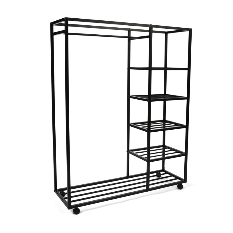 Letterly 110cm Rolling Clothing Rack