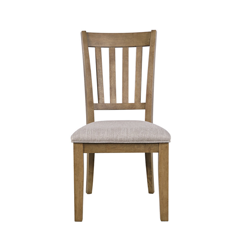 Chaise de salle à manger Ahner, Marron clair