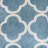 16" x 16" Polyester Square Outdoor Throw Pillows - Blue and White Quatrefoil-555153859