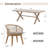 Patio 6-person Dining Set With Cushions