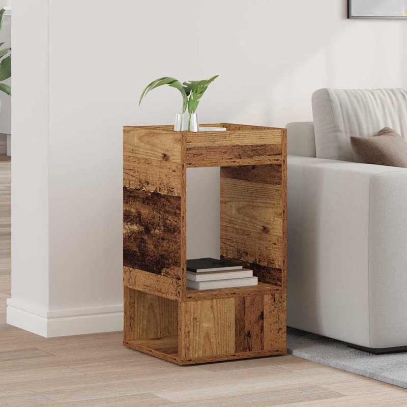 End Table, Old Wood