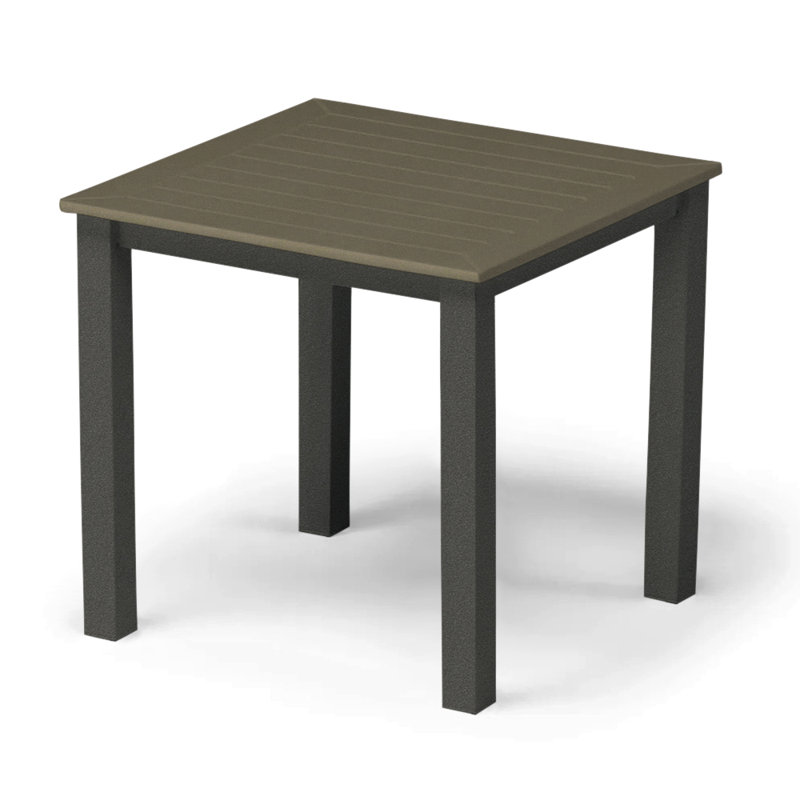 Table d'appoint Robinett, Beachwood P40, Graphite texturé