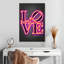 Plaque murale Kema Love In Neon-108229228