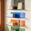 Heart-shaped Acrylic Sturdy Bookcase-1167658880