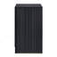 Black Nightstand With 3 Drawers For Bedroom - Functional Storage Unit Versatile And Furniture
