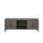 Iknoor TV Stand Console, No Assembly Required, Smoky Greige Finish