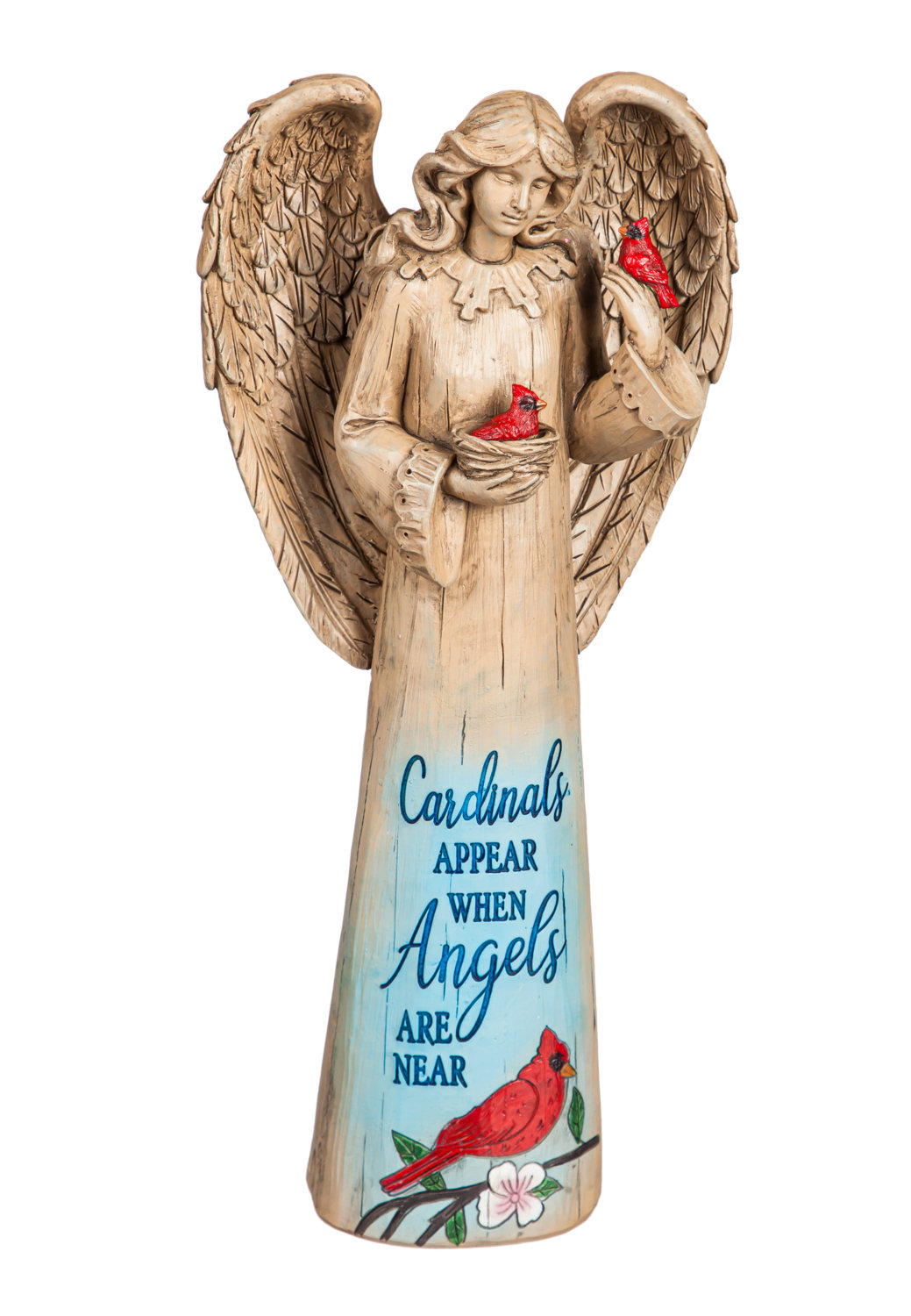 Arlmont & Co. Kerrah Cardinals Appear angel Garden Statue | Wayfair