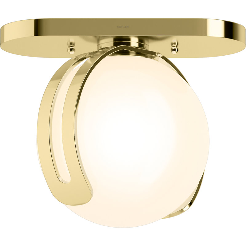Kraga™ 1 - Light Flush Mount, Polished Brass
