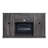 Myrtle 60" Modern Farmhouse 7-Shelf Fireplace TV Stand for TVs up to 55" in Antique Brown-1321027387