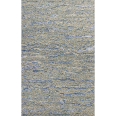 Devizes Abstract Handmade Tufted Wool Area Rug