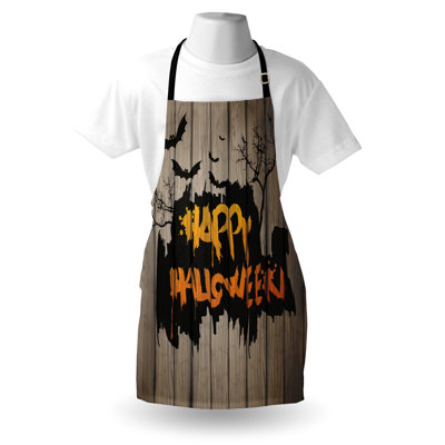 Halloween No Pattern Bib Apron