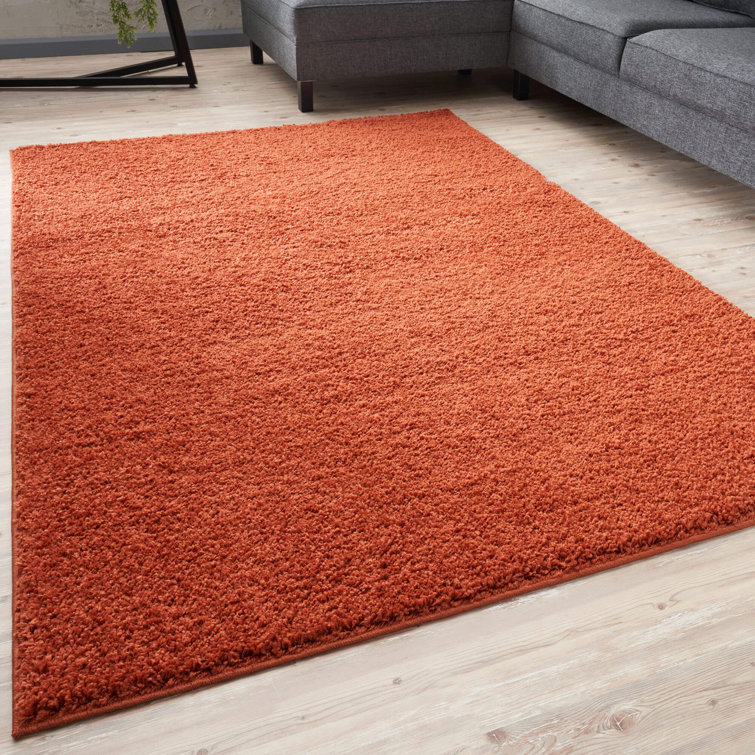 Myshaggy Collection Rugs Solid Design in Terra