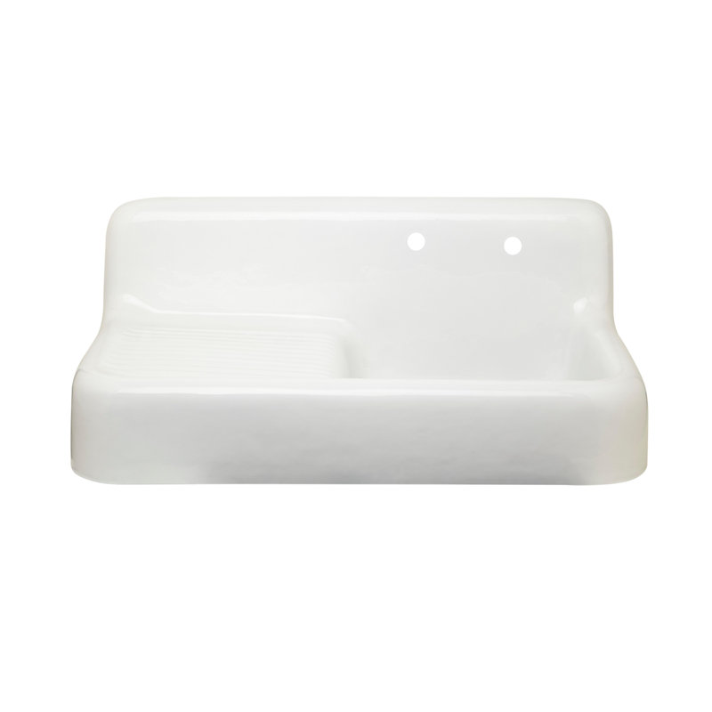 42" L Wall Mounted Kitchen Sink